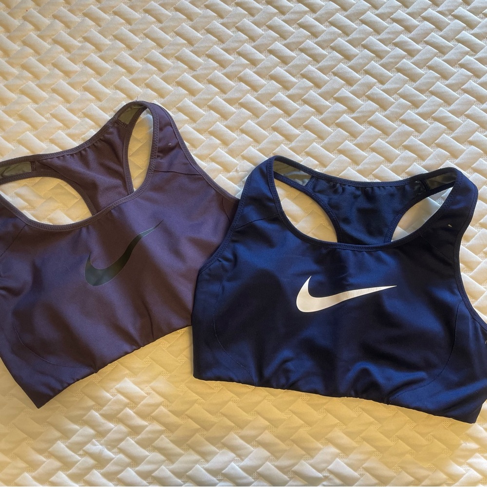 Two Nike Sports Bras